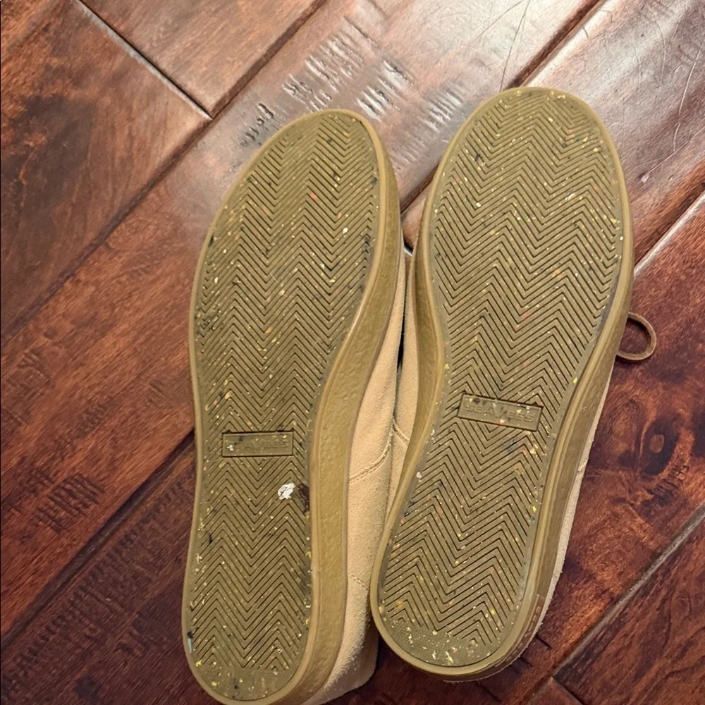 Men's Suede Lace-Up Casual Shoes in Tan